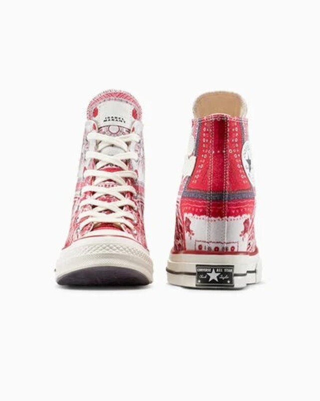 Isabel Marant x Converse Chuck 70 Wedge "Vanilla Ice & Red" | A14802C