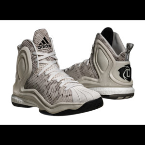 adidas D Rose 5 Boost White Tan Snakeskin | C77249