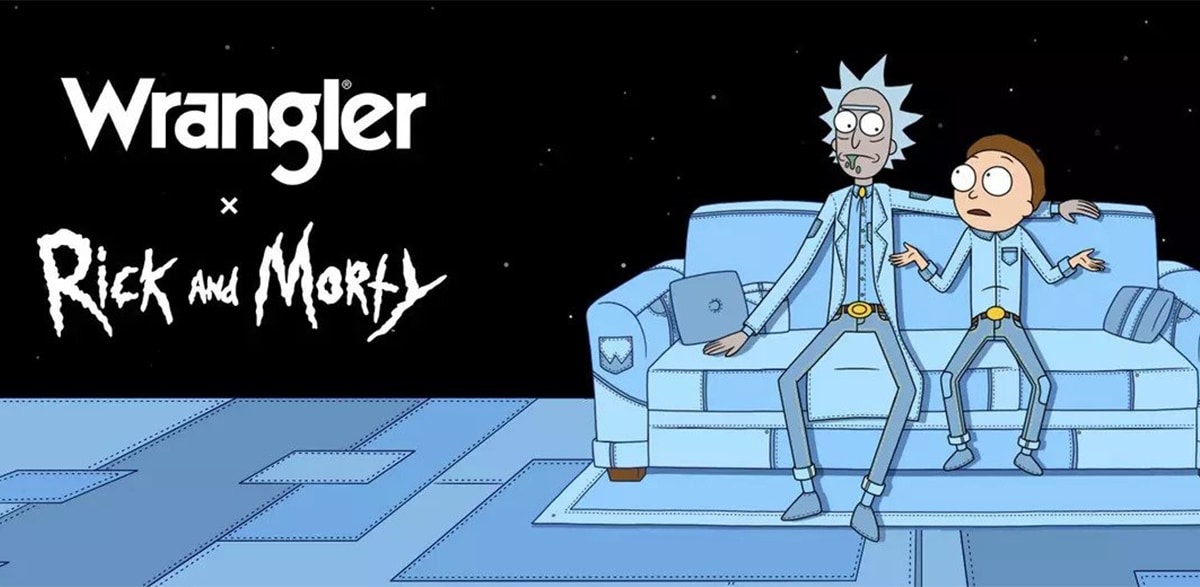 Wo du die neue Rick and Morty x Wrangler Kollektion shoppen kannst