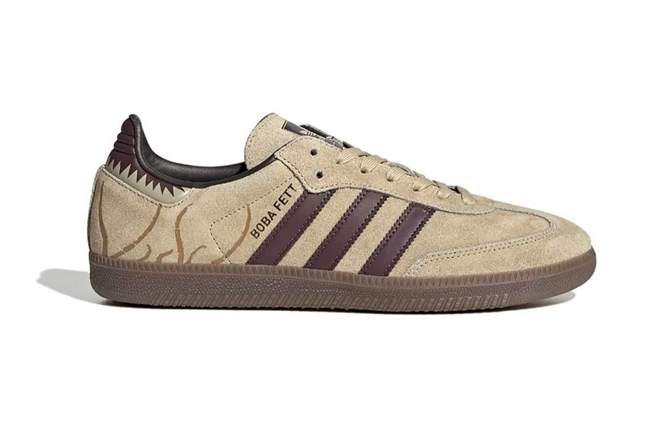 Wieso der Star Wars x adidas Samba „Sarlacc Pit“ an die Flucht von Boba Fett erinnert