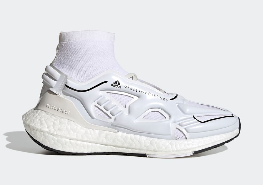 Stella McCartney’s adidas Ultraboost 22 ist mit einem aufgeblasenen Exoskelett ausgestattet