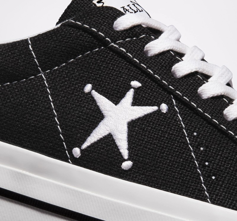 Stussy x Converse One Star "Black/White" | 173120C