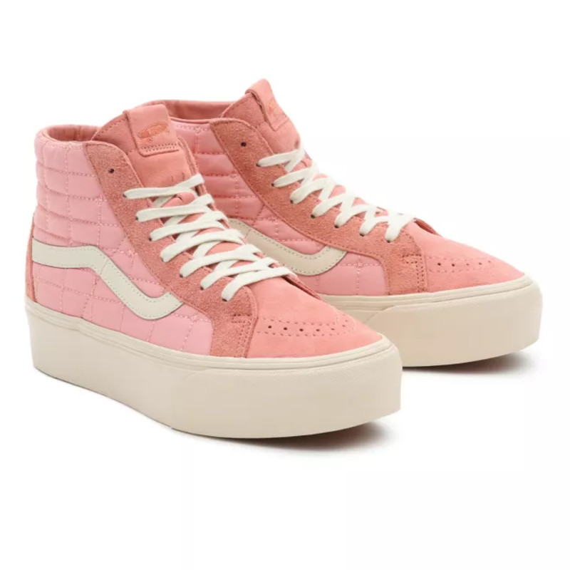 Red platform best sale vans womens