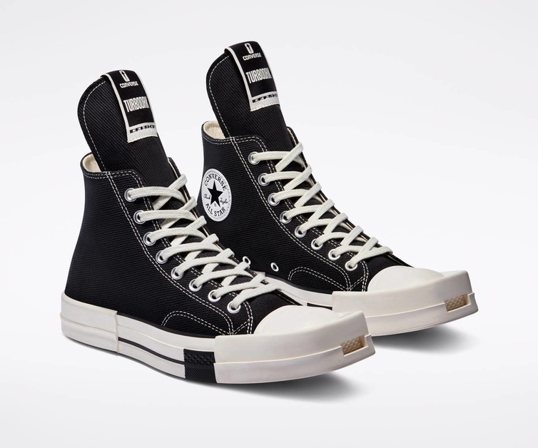 Neue Partnerschaft bei Converse: Rick Owens DRKSHDW kreiert einen TURBODRK Chuck 70