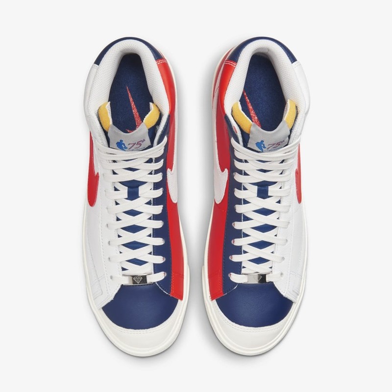 NBA x Nike Blazer Mid EMB Trail Blazers Blue Void | DD8025-100