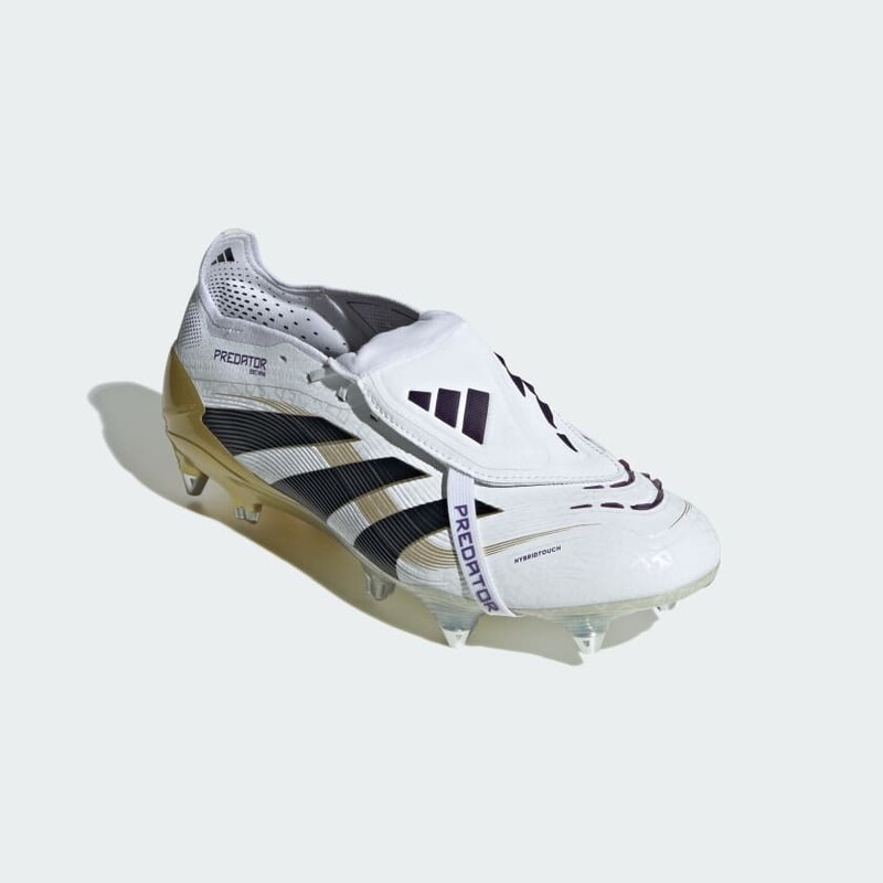 adidas Predator Elite Fold-Over Tongue SG "White/Gold" | JR4529