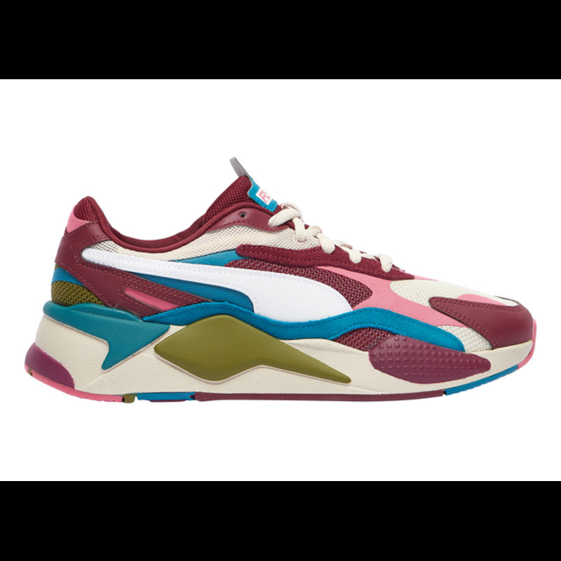 Puma RS-X3 PUMA BMW M Motorsport Future Rider Mens Manchess in Pale Black Pale White Highrisk Red | 371570-16