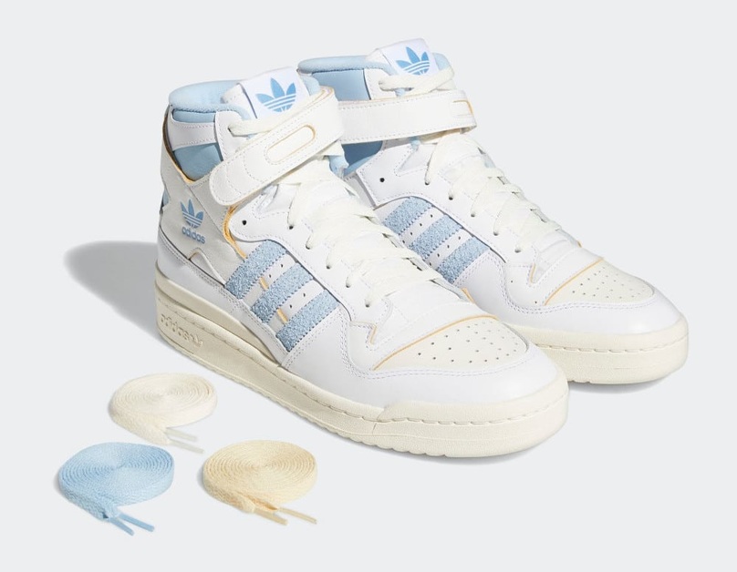 Checkt den neuen adidas Forum 84 High mit UNC-Vibes