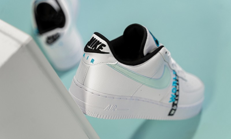 Nike Air Force 1 '07 LV8 Worldwide Pack - Glacier Blue 2020