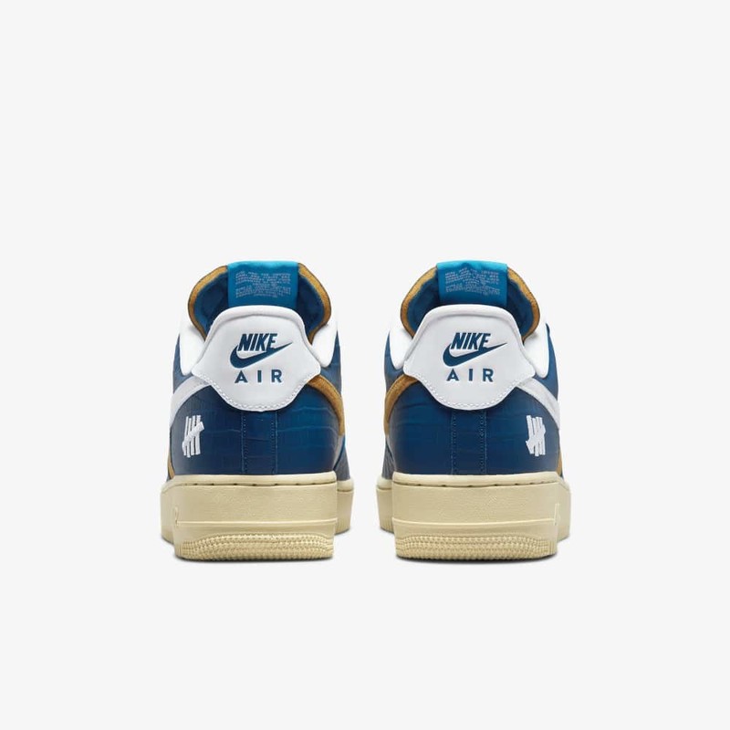 Undefeated x Nike Air Force 1 Blue 5 On It | DM8462-400