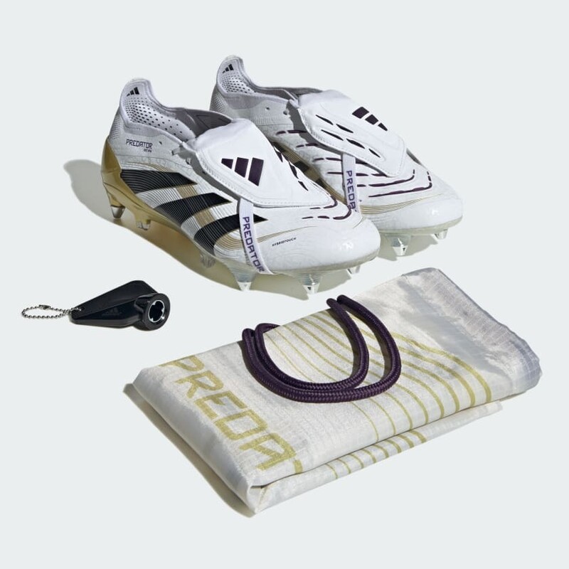 adidas Predator Elite Fold-Over Tongue SG "White/Gold" | JR4529