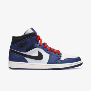 Air Jordan 1 Mid Deep Royal Blue | 852542-400