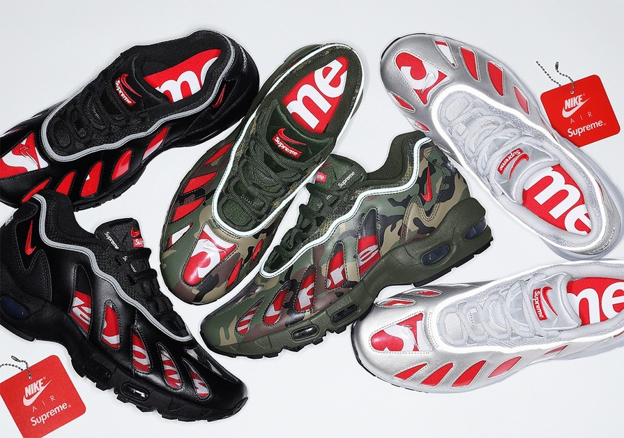 Supreme x Nike Air Max 96 Kollektion für Mai bestätigt