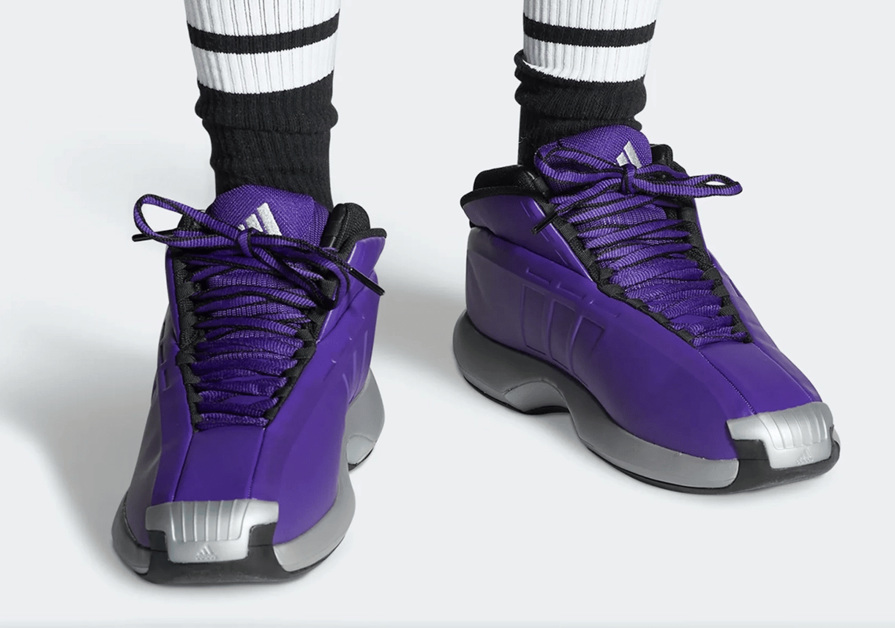 „Regal Purple“ macht den neusten adidas Crazy 1 zu einem wahren Lakers-Sneaker