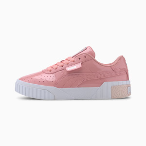 Puma Cali Patent Girls Trainers | 372528-03