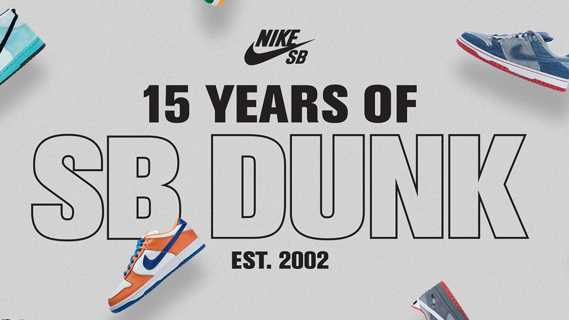 15 Jahre Nike SB Dunk - #throwback