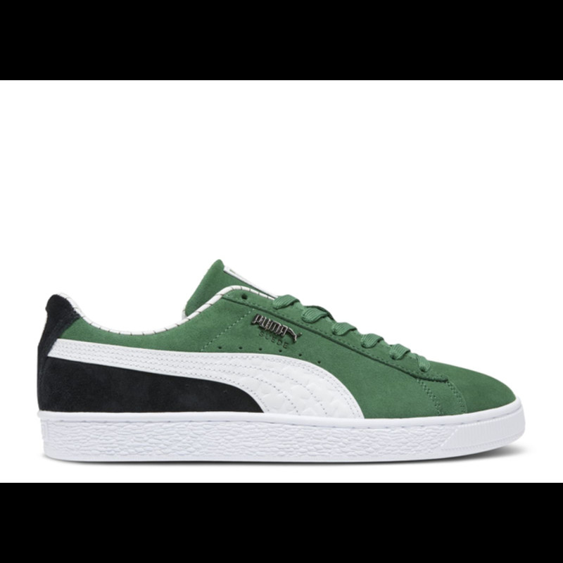 puma heart jelly noire et rose x Suede 'Vine Black' | 398873-02