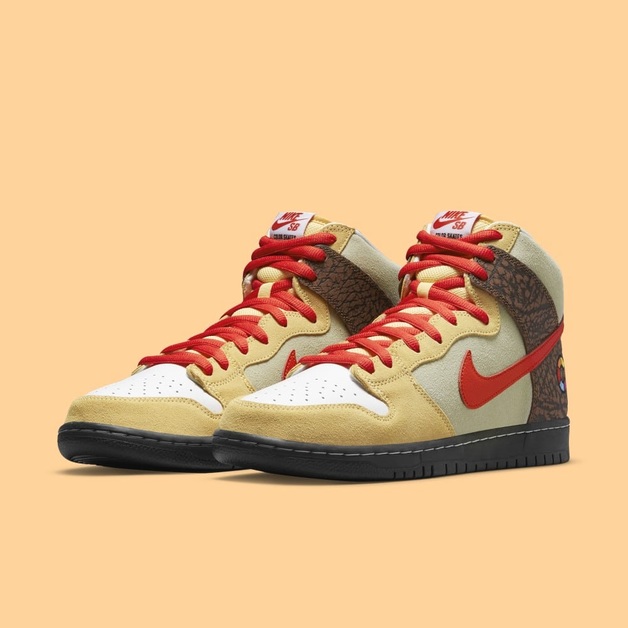 First Look: Color Skates x Nike SB Dunk High „Kebab and Destroy“