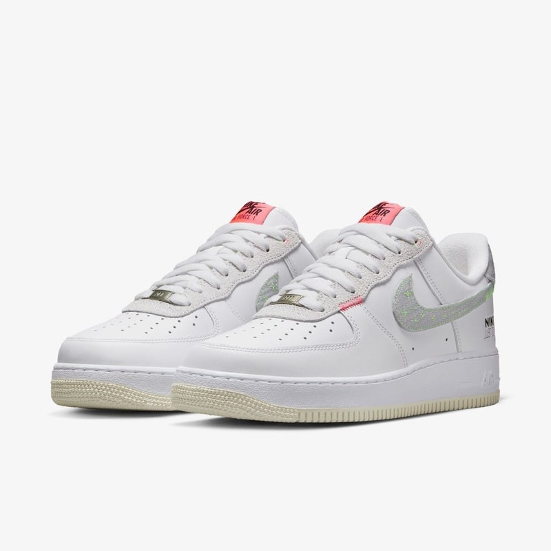 Nike Air Force 1 Neon Stitching White | FB1853-111