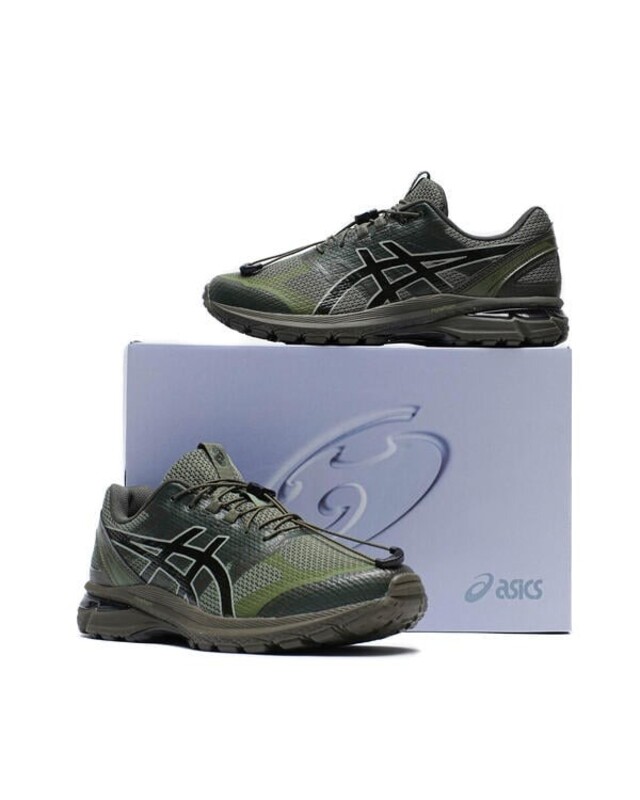 San San Gear x Asics Gel-Terrain "Bronze Green" | 1203A744-300