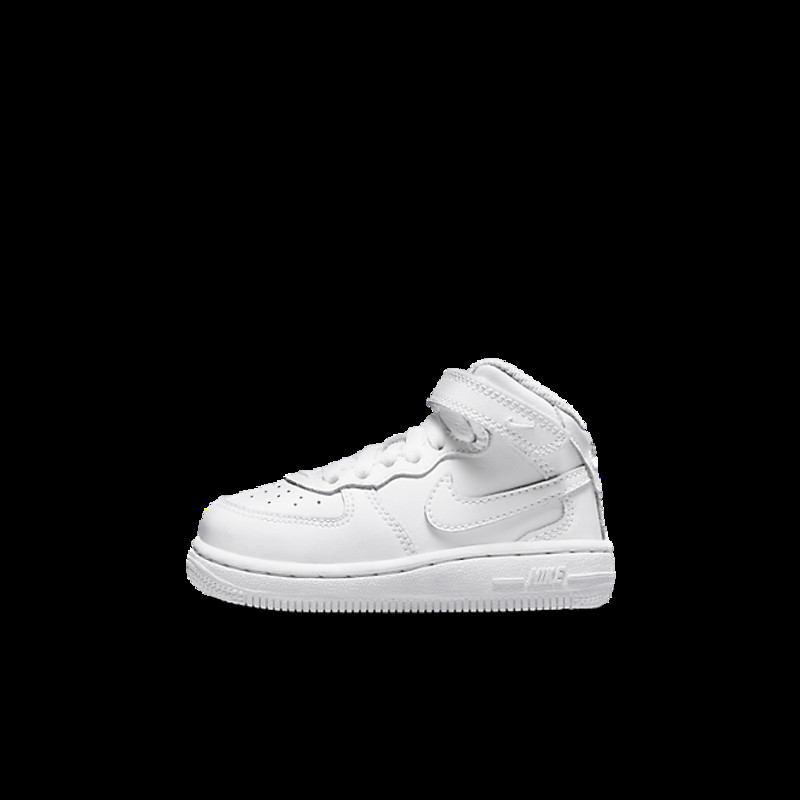 Nike Kids Air Force 1 Mid TD "White on White" | DH2935111