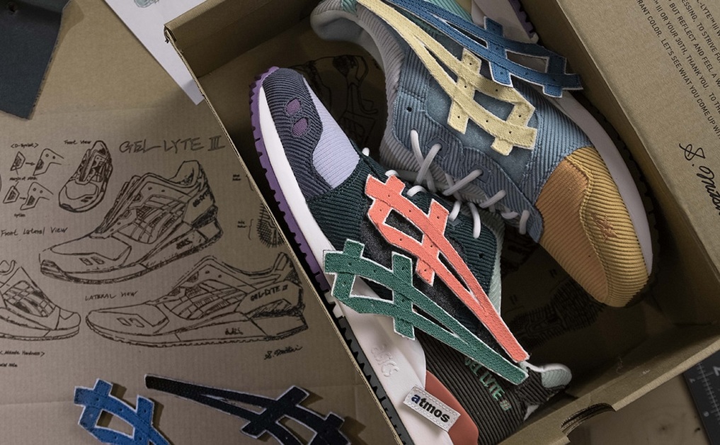 Sean Wotherspoon, atmos und ASICS veröffentlichen einen Cord-bezogenen Sneaker