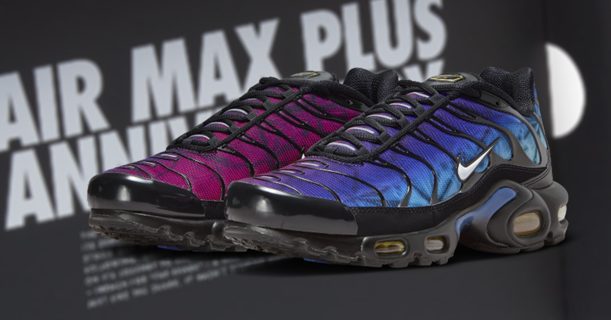 Der Nike Air Max Plus feiert 25 Jahre Der Nike Air Max Plus feiert 25 Jahre