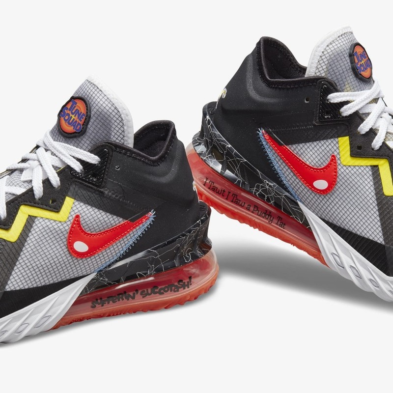 Space Jam x Nike Lebron 18 Low Sylvester x Tweety | CV7562-103