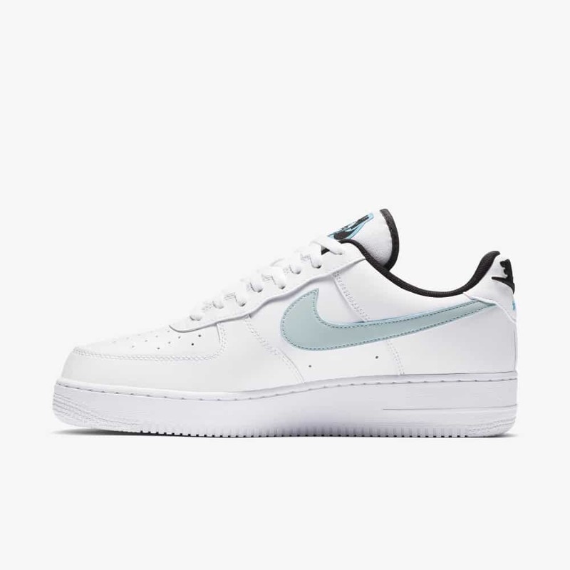  Nike Men's Shoes Air Force 1 '07 LV8 Worldwide Pack - Glacier  Blue CK6924-100 (Numeric_9_Point_5)