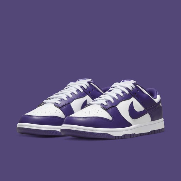 „Court Purple“ lackiert jetzt den Nike Dunk Low