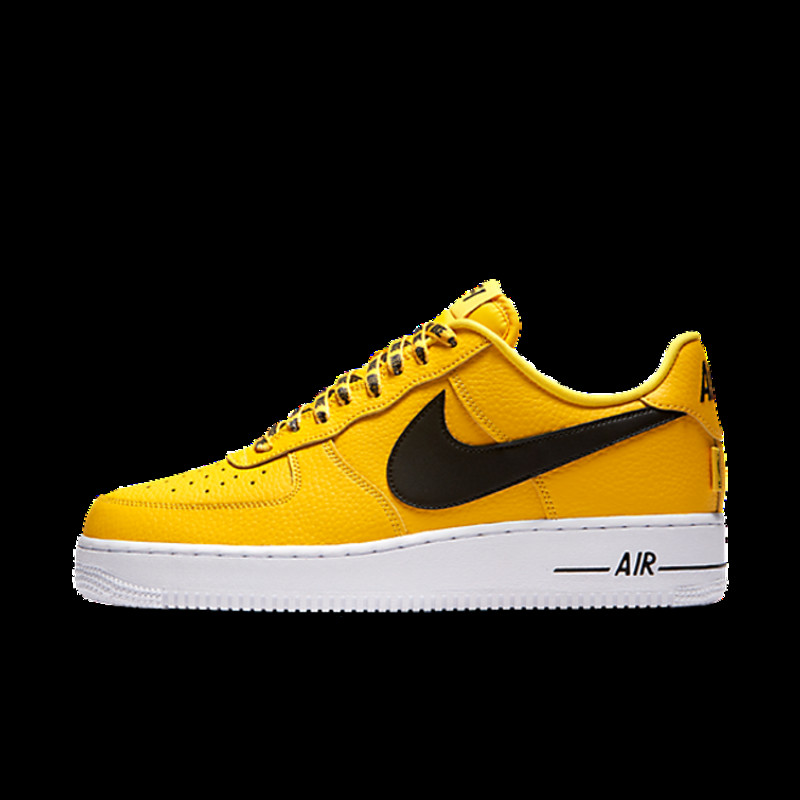 Nike air force 1 hotsell nba yellow