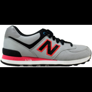 New Balance 574 Windbreaker Grey Black Pink | ML574WPG