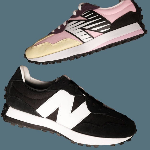 Zwei exklusive New Balance 327 "NB Collective" bei Foot Locker