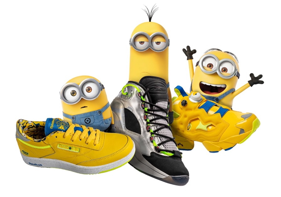 The Entire "Minions: The Rise of Gru" Collection from Illumination and Reebok