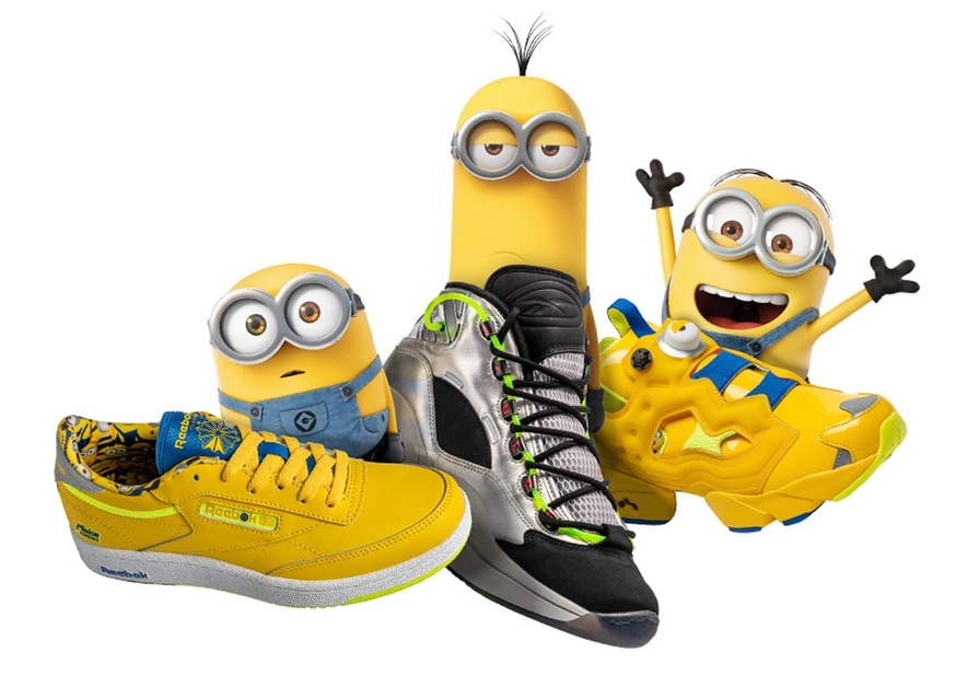 Die gesamte „Minions: The Rise of Gru“ Kollektion von Illumination und Reebok