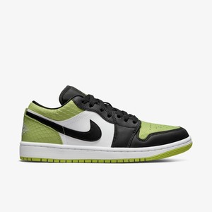 Air Jordan 1 Low Vivid Green Snakeskin | DX4446-301