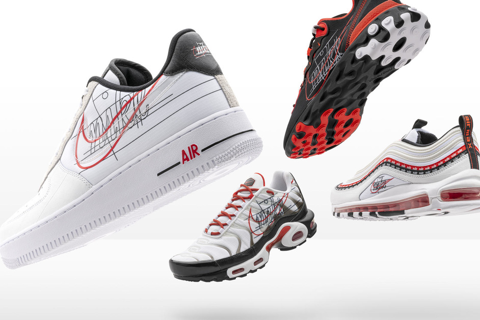 Foot Locker Inc. Releases Nike's "The Evolution of the Swoosh" Collection