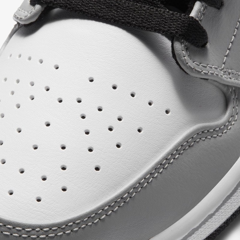 Air Jordan 1 Low Grey/White | 553558-030