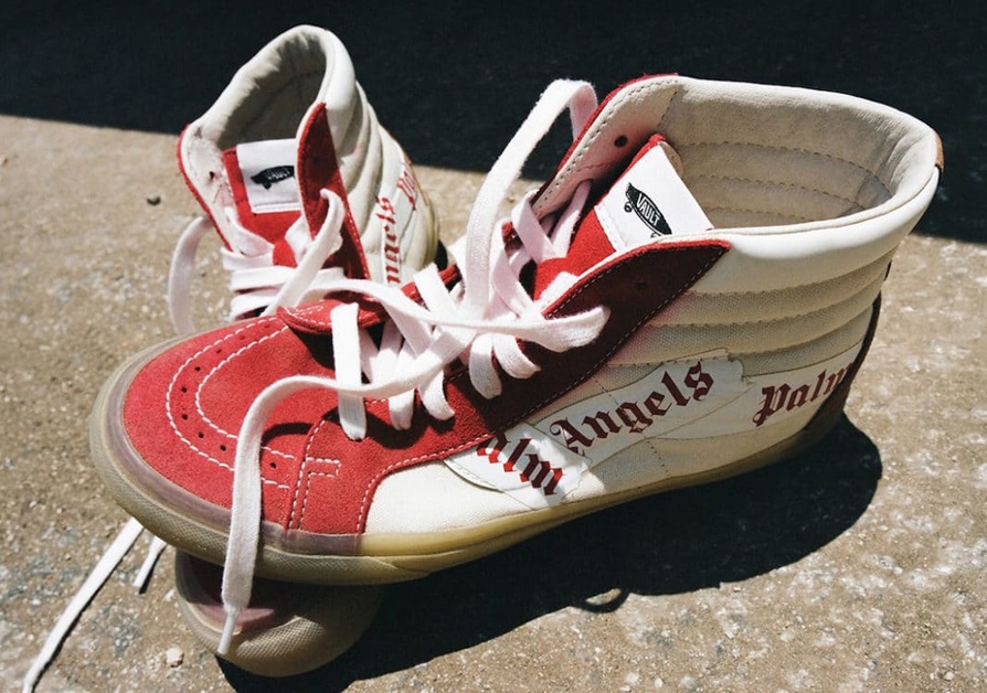 Kollaborativer Palm Angels x Vans Sk8-Hi auf dem Laufsteg in Mailand entdeckt