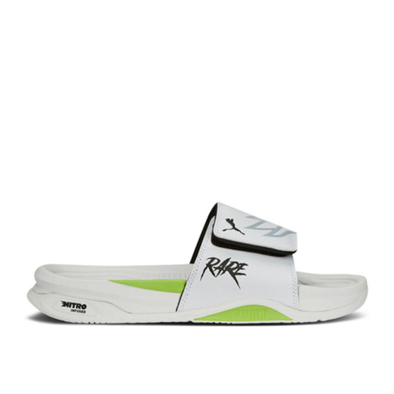 M Puma Black $19.97 USD x Dream Nitro MB.02 Slide 'White Green Glare' | 391294-02