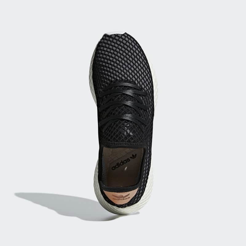 adidas Deerupt Black Leather | B41758