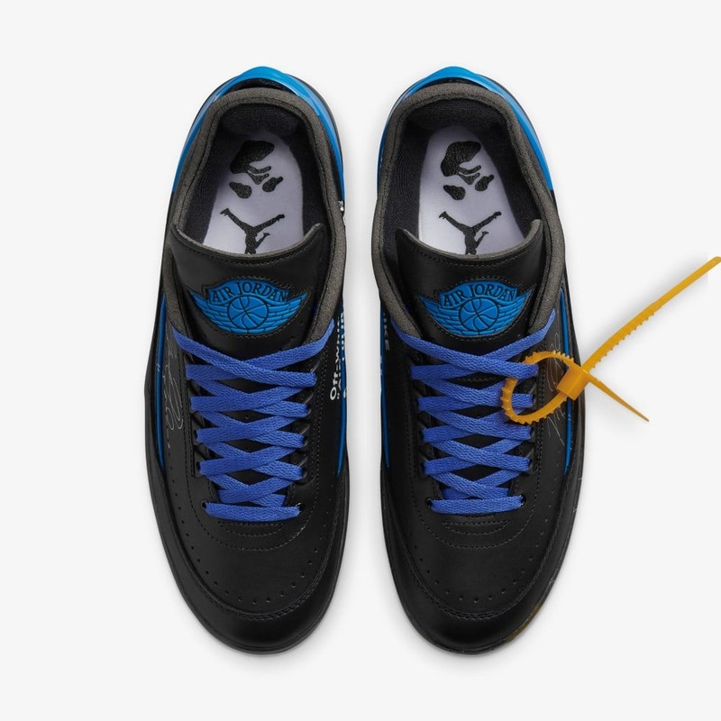 Off-White x Air Jordan 2 Low Black | DJ4375-004