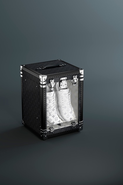 Luxusmodehaus Louis Vuitton veröffentlicht eine Single Pair Sneaker Box