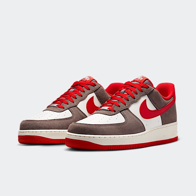 Nike Air Force 1 Low "Baroque Brown/University Red" | FQ8714-201