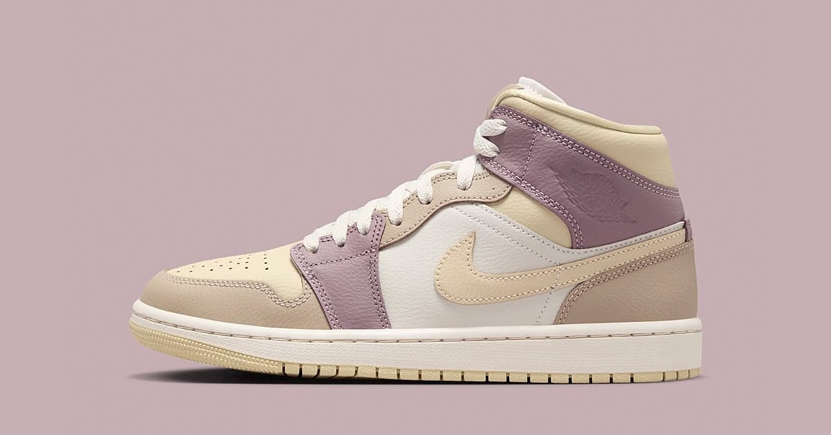 Air Jordan 1 Mid in Elegant "Team Gold/Taupe" for Autumn 2024