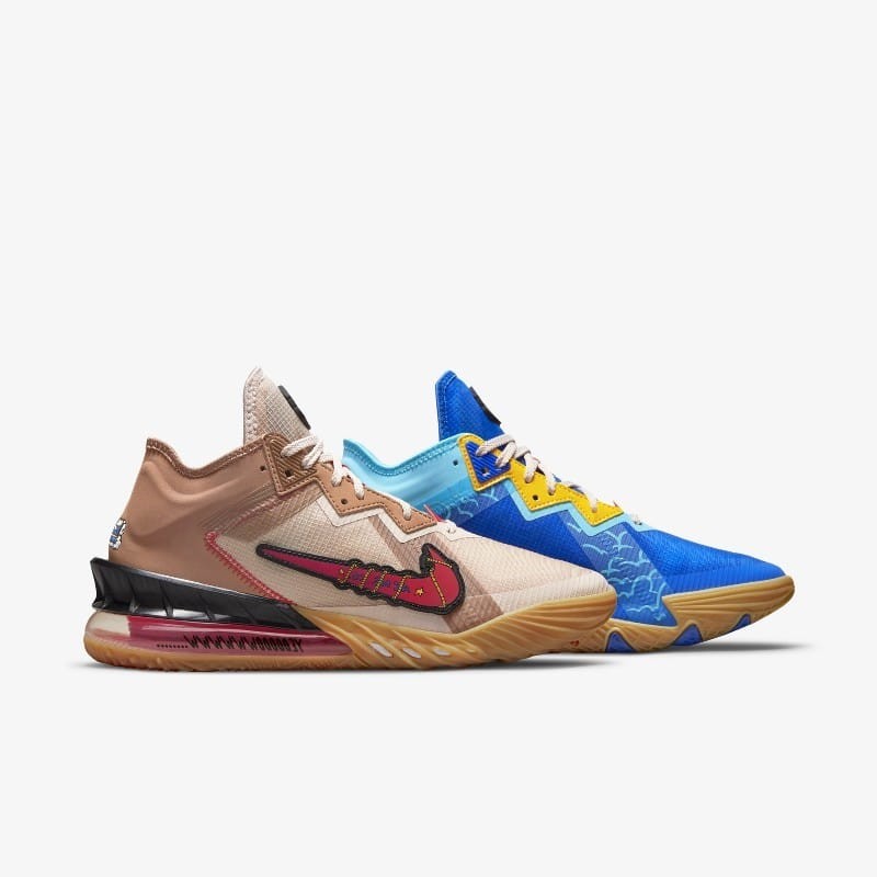 Space Jam x Nike Lebron 18 Low Wile E. x Roadrunner | CV7562-401