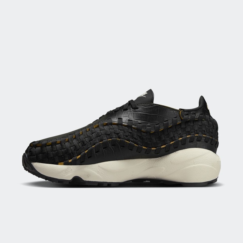 Nike Air Footscape Woven "Black Croc" | FQ8129-010