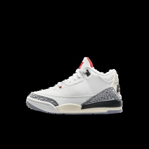 Air Jordan white 3 Retro PS 'White Cement Reimagined' | DM0966-100