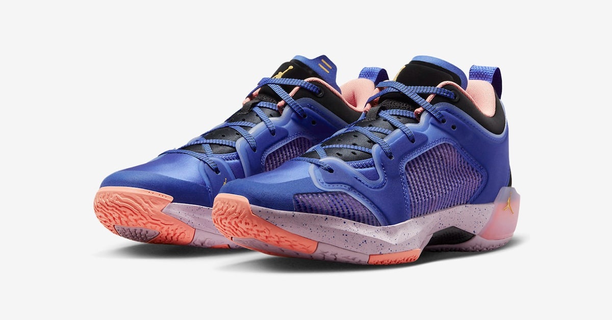 Offizielle Bilder des Air Jordan 37 Low „Lapis“