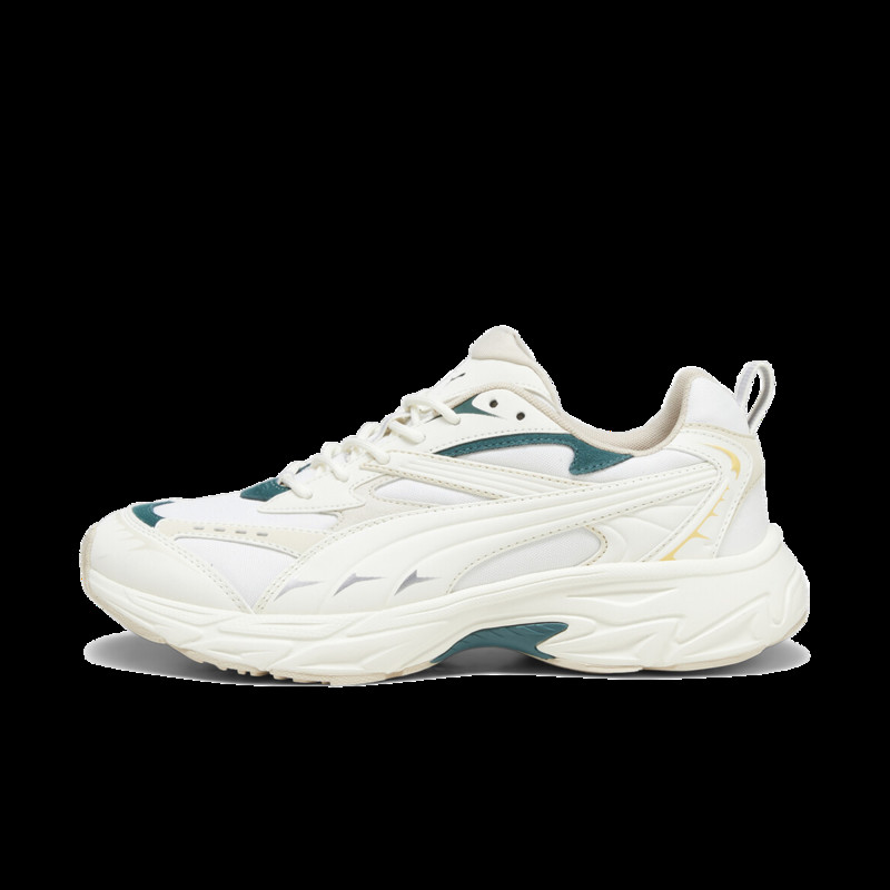 Puma Morphic Varsity 'White Green Yellow' | 393647-01 | Grailify